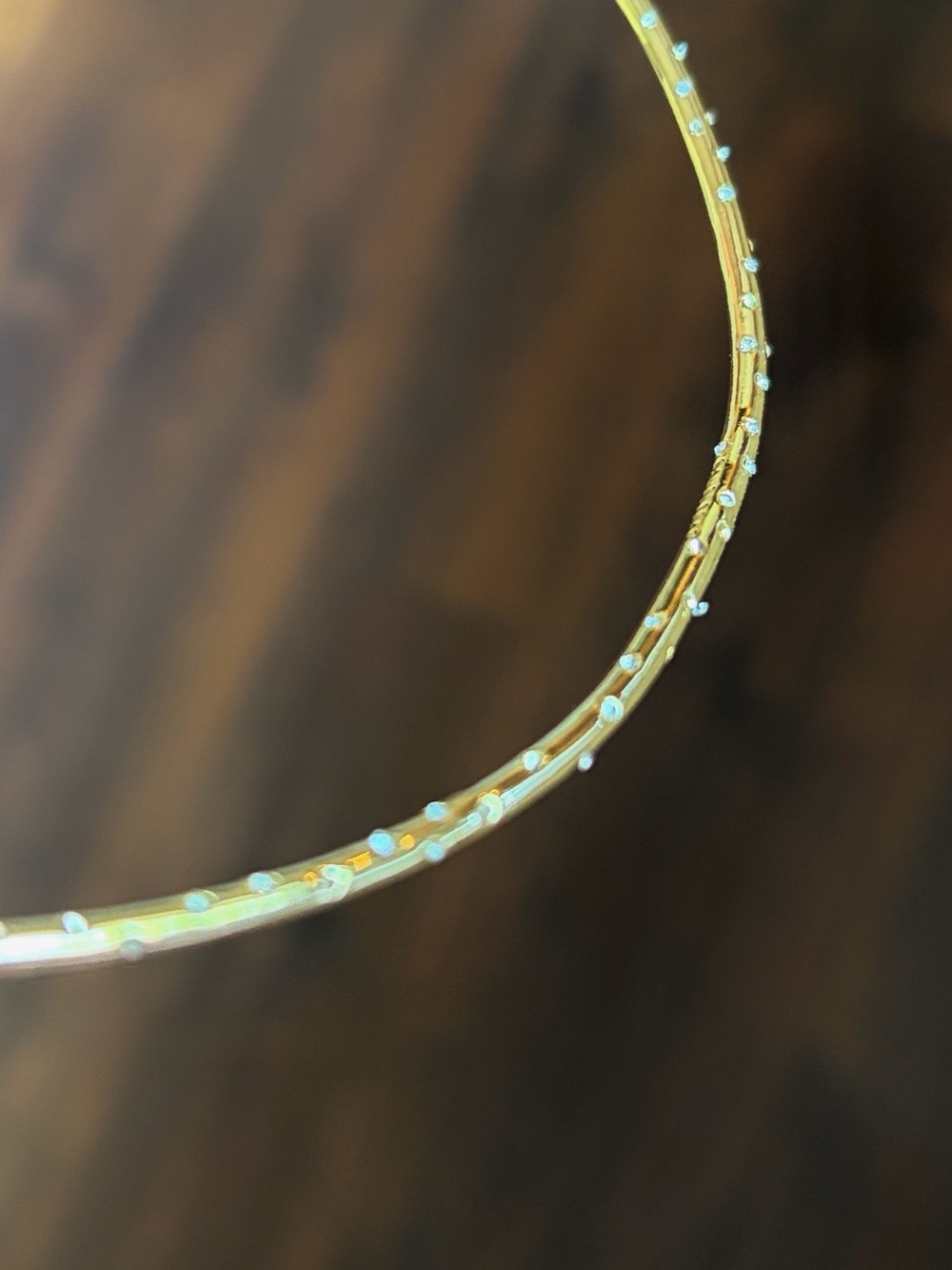 Baublebar BAUBLEBAR Necklace Nerissa Collar Gold Necklace CZ - Picture 10 of 13